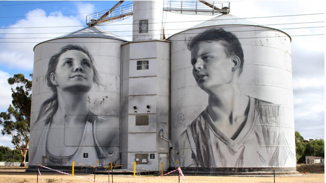 Photo courtesy: https://www.visitmelbourne.com/regions/Grampians/Things-to-do/Art-theatre-and-culture/Public-art/Rupanyup-Silo